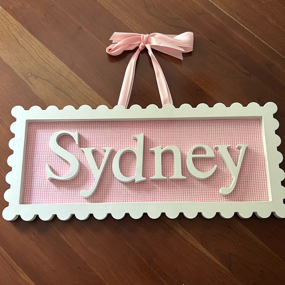 Cute “Sydney” sign